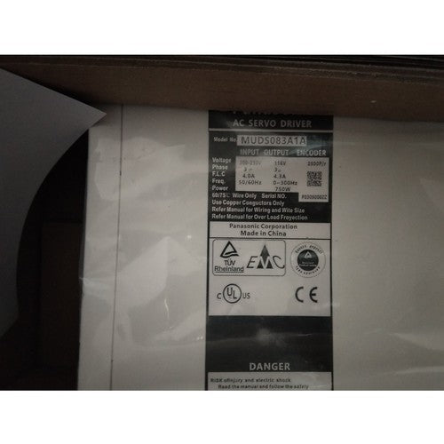 Panasonic MUDS083A1A Servo Drive 1PC ping
