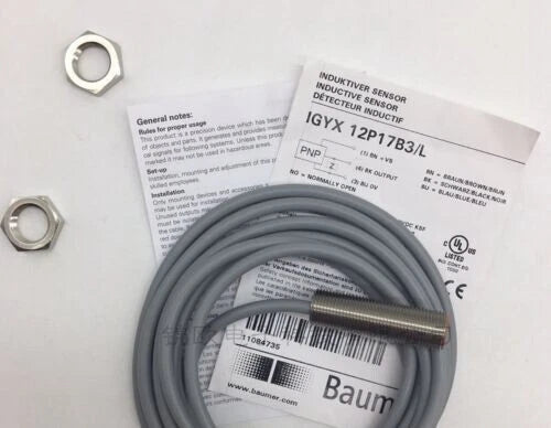 1PCS Baumer Sensors IGYX12P17B3/L IGYX 12P17B3/L IGYX 12P17B3 / L