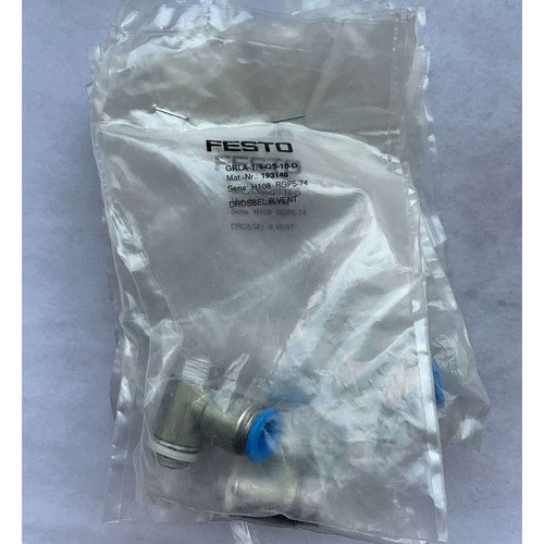 Festo GRLA-1/4-QS-10-D 193148 Valve One Free Shipping GRLA1/4QS10D