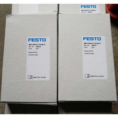 Festo MHE2-MS1H-3/2G-M7-K 196133 Solenoid Valve One MHE2MS1H3/2GM7K