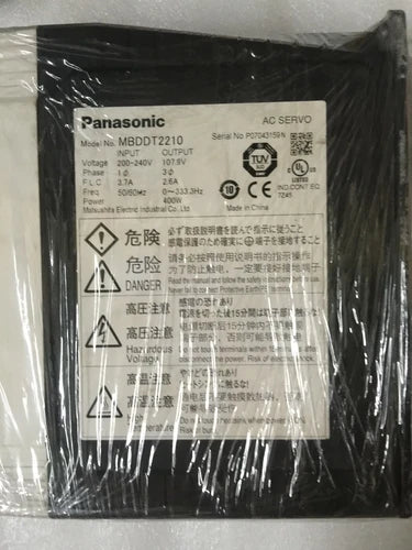 Panasonic MBDDT2210 Servo Drive 1PC ping