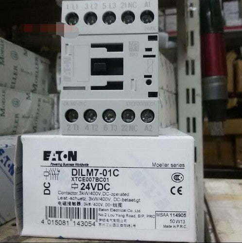 1PC EATON MOELLER DILM7-01C(24VDC) Contactor DILM701C