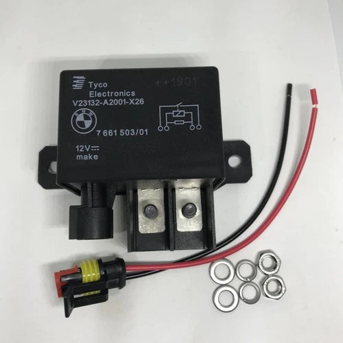 1Pc Relay with cable V23132-A2001-X26 12VDC #ke