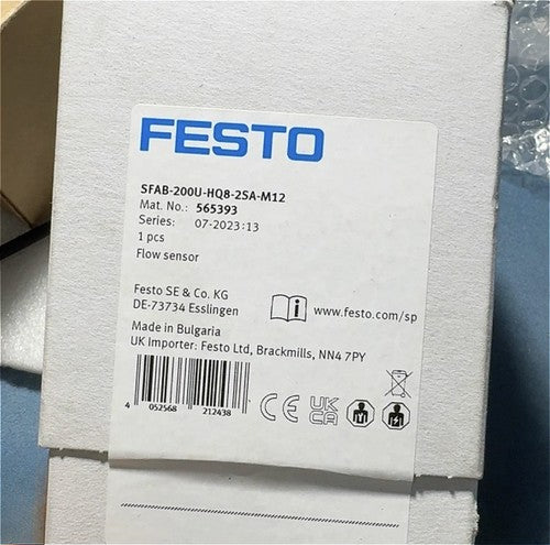 Festo SFAB-200U-HQ8-2SA-M12 565393 flow sensor One ping