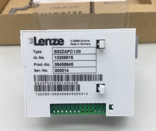 LENZE E82ZAFCC100 8200 Series Inverter IO Module One ping