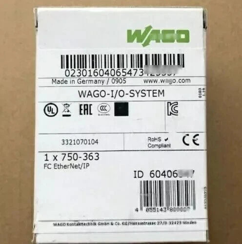 1PC Wago 750-363 PLC Module 750363 ping
