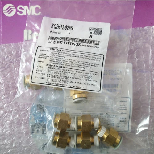1Bag/5PCS SMC KQ2H12-02AS Fittings KQ2H1202AS Free Shipping