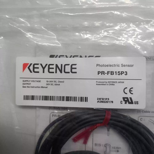 Keyence PR-FB15P3 Photoelectric Switch PRFB15P3 Free Shipping 1PC