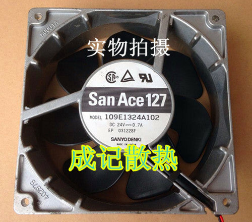 1pcs Sanyo 109E1324A102 12738 24V 0.7A Cooling Fan