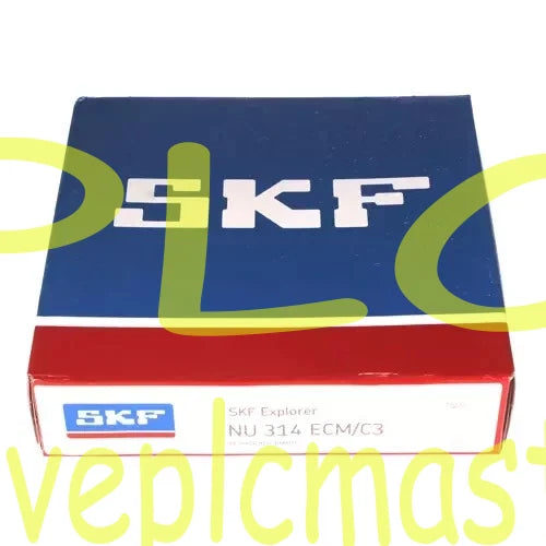 1pcs SKF NU 314 ECM/C3 NU314ECM/C3 single row cylindrical roller bearing #dr