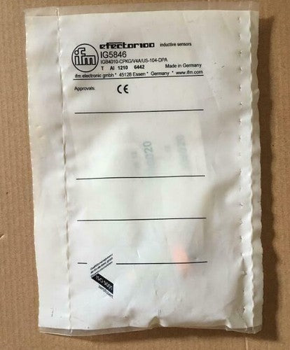 IFM IG5846 Proximity Switch Sensor One Free Shipping