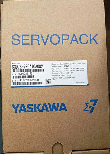 Yaskawa SGD7S-7R6A10A002 Servo Driver 1PC ping SGD7S7R6A10A002