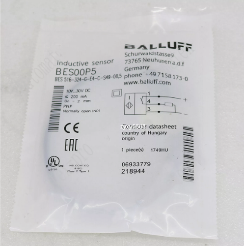 BALLUFF BES 516-324-G-E4-C-S49-00,5 BES00P5 Sensor One Free Shipping