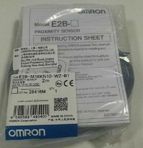 Omron E2B-M18KN10-WZ-B1 Proximity Switch Free Shipping One E2BM18KN10WZB1