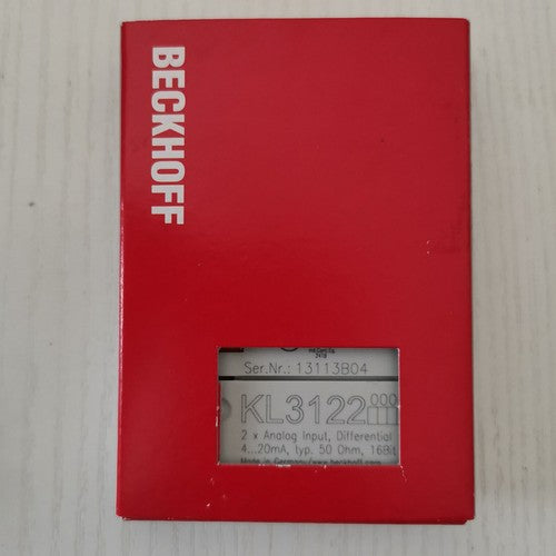 Beckhoff KL3122 PLC Module One ping