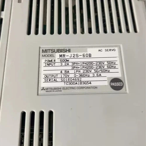 1PC Mitsubishi MR-J2S-60B Servo Drive MRJ2S60B ping