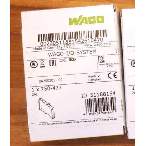 1PC Wago 750-477 Module ping 750477