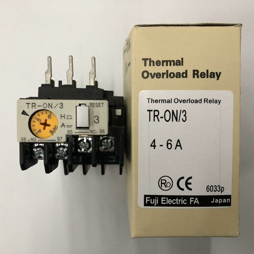 Fuji TR-ON/3 4-6A Thermal Overload Relay 1PC Free Shipping TRON/3