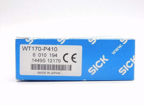 SICK WT170-P410 Photoelectric Sensor One ping WT170P410