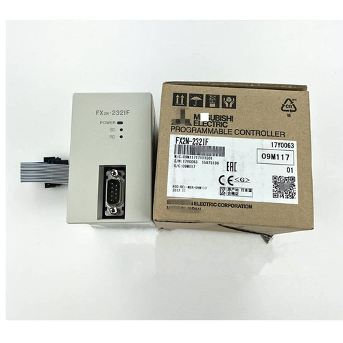 Mitsubishi FX2N-232IF RS-232C Communication Module for Industrial Automation