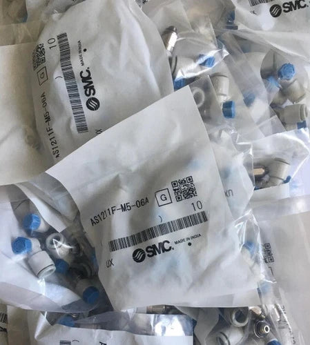 10PCS SMC AS1211F-M5-06A Throttle Valve Free Shipping AS1211FM506A