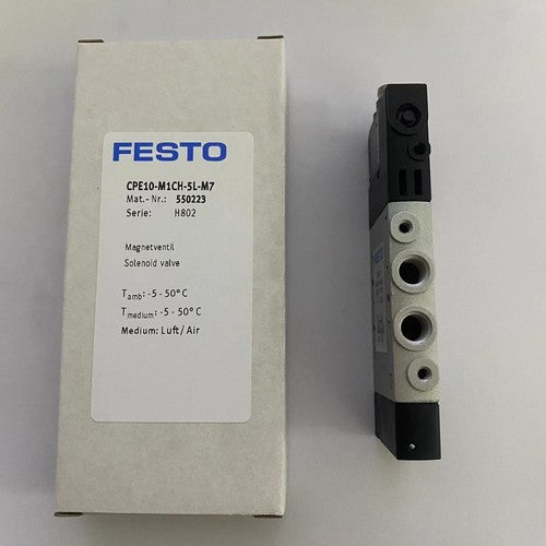Festo CPE10-M1CH-5L-M7 550223 Solenoid Valve One Free Shipping
