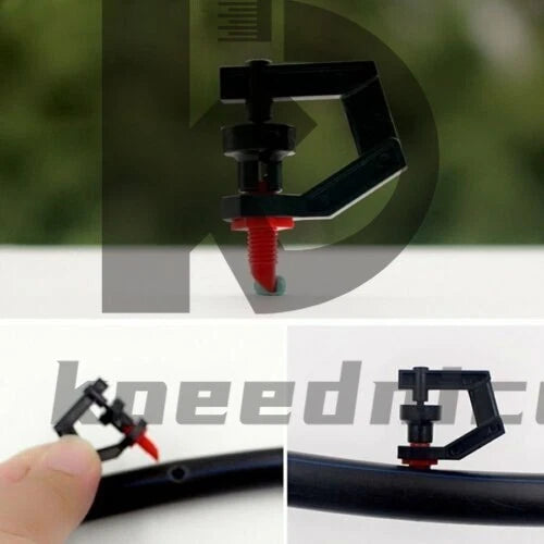 25x 360-Deg Drip System Rotor Spray Sprinkler, Micro Garden Irrigation/Watering