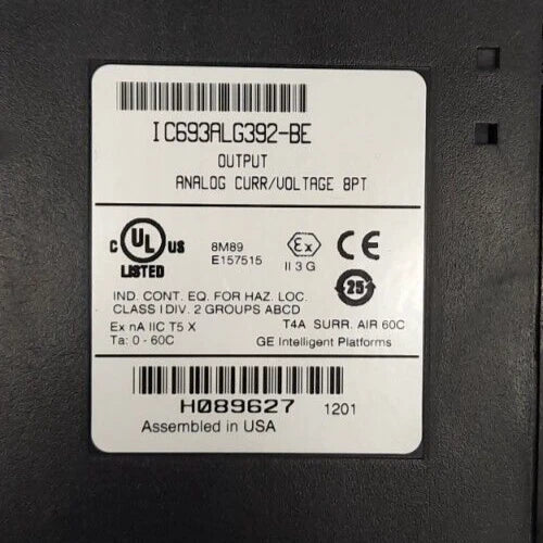 GE FANUC IC693ALG392-BE Module One ping