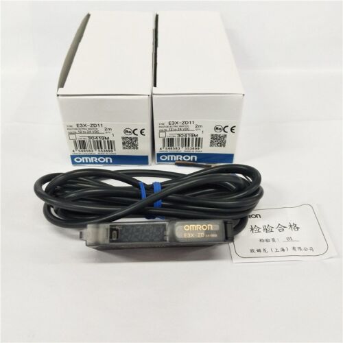 Omron E3X-ZD11 Photoelectric Switch Sensor - New 1PC - OMRON