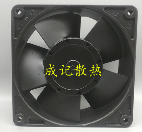 1pcs STYLE FAN US12D22-GT 220V 16/15W 12038 12CM metal fan