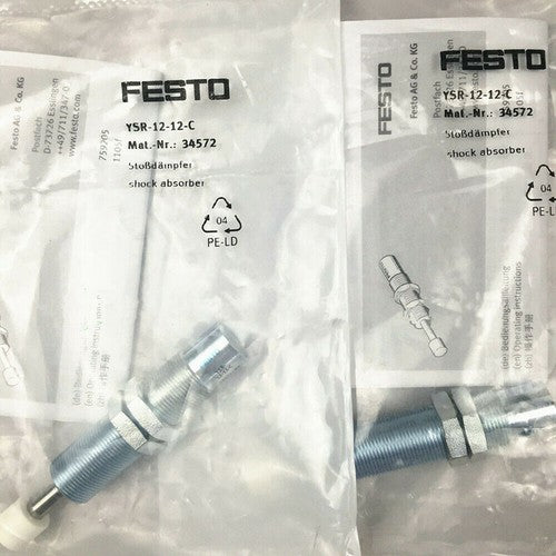 Festo YSR-12-12-C 34572 Pneumatic Shock Absorber One Free Shipping YSR1212C