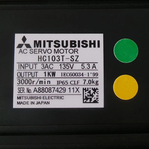 Mitsubishi HC103T-SZ Servo Motor 1PC HC103TSZ ping