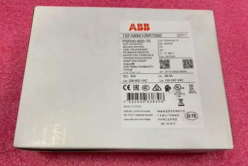 1PC ABB Soft Starter PSR30-600-70 PSR3060070 ping