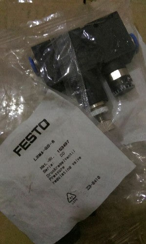 Festo LRMA-QS-8 153497 Pressure Reducing Valve One Free Shipping LRMAQS8