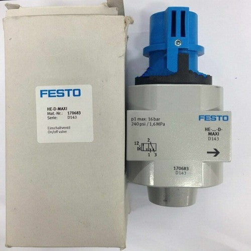 Festo HE-D-MAXI 170683 Valve One Free Shipping HEDMAXI