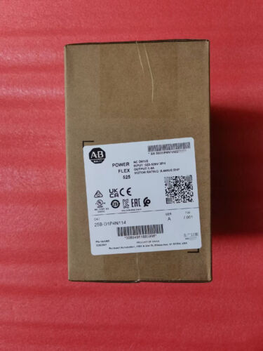 25B-D024N114 PowerFlex AC Drive 480V 15HP 2022 Surplus Sealed - KOEED