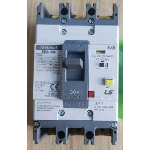 LS LG EBS33C 3P 30A Earth Leakage Circuit Breaker One ping