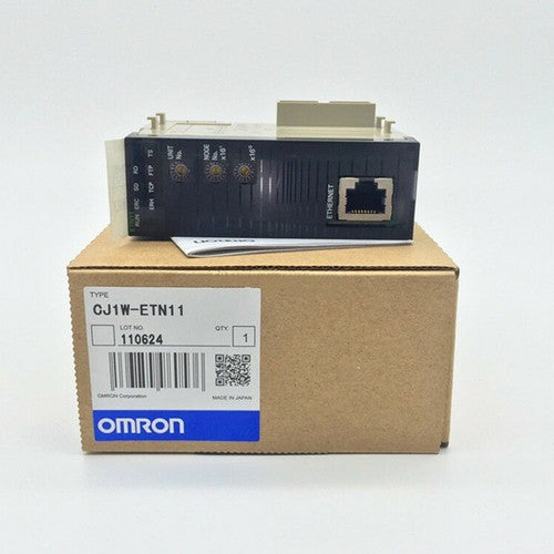 Omron CJ1W-ETN11 PLC Module One ping CJ1WETN11