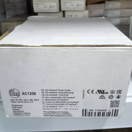IFM AC1258 power supply 1PC ping