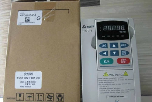 1PC Delta VFD015B43A Inverter PH 380-480V 5.7A50/60Hz ping