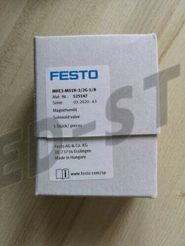 1PCS FESTO MHE3-MS1H-3/2G-1/8 525147 High-speed solenoid valve