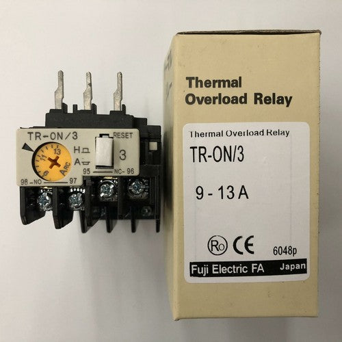 Fuji TR-ON/3 9-13A Thermal Overload Relay 1PC Free Shipping TRON/3