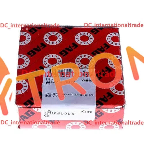 FAG 22310-E1-XL-K-C3 spherical roller bearing 1PCS