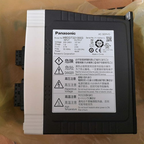 Panasonic MBDDT2210003 Servo Drive 1PC ping