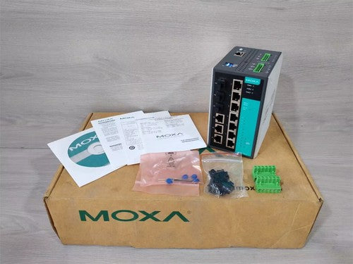 1PC Moxa EDS-408A-MM-ST Industrial Ethernet Switch ping