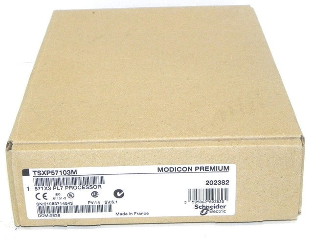 new Schneider TSXP57103M Complete System