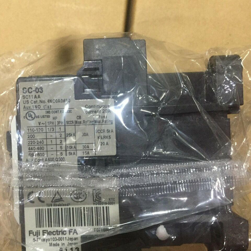 Fuji SC-03 Magnetic Contactor - FUJI
