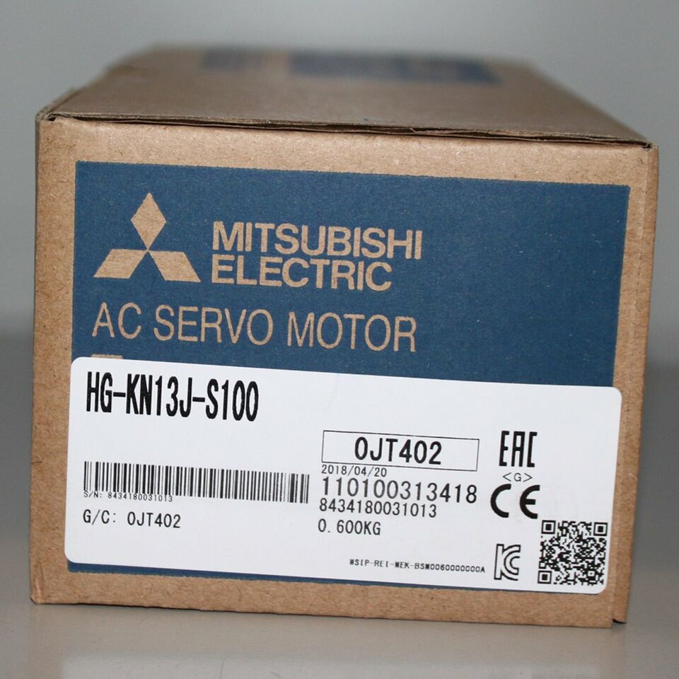 new 1PC Mitsubishi HG-KN13J-S100 Servo Motor HGKN13JS100 Expedited Shiipping - MITSUBISHI