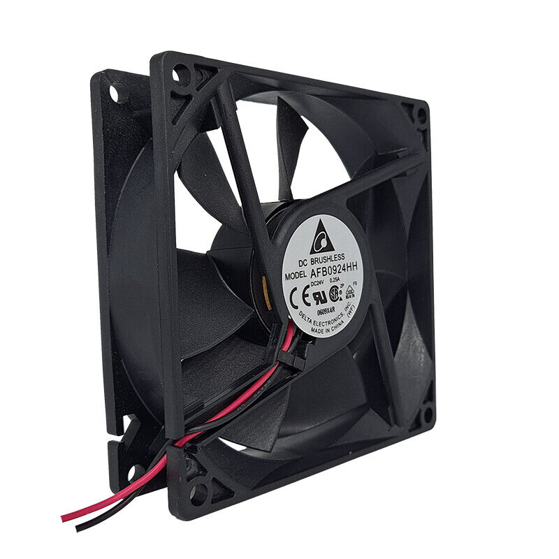new 1PC Delta AFB0924HH DC24V 0.25A 9225 9cm Inverter Cooling Fan Chassis Fan 2-wire - DELTA