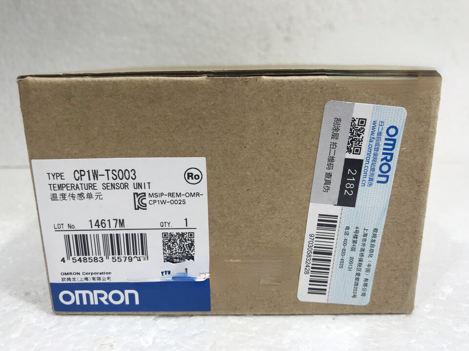 new One OMRON CP1W-TS003 CP1WTS003 Temperature Sensing Unit ping - OMRON